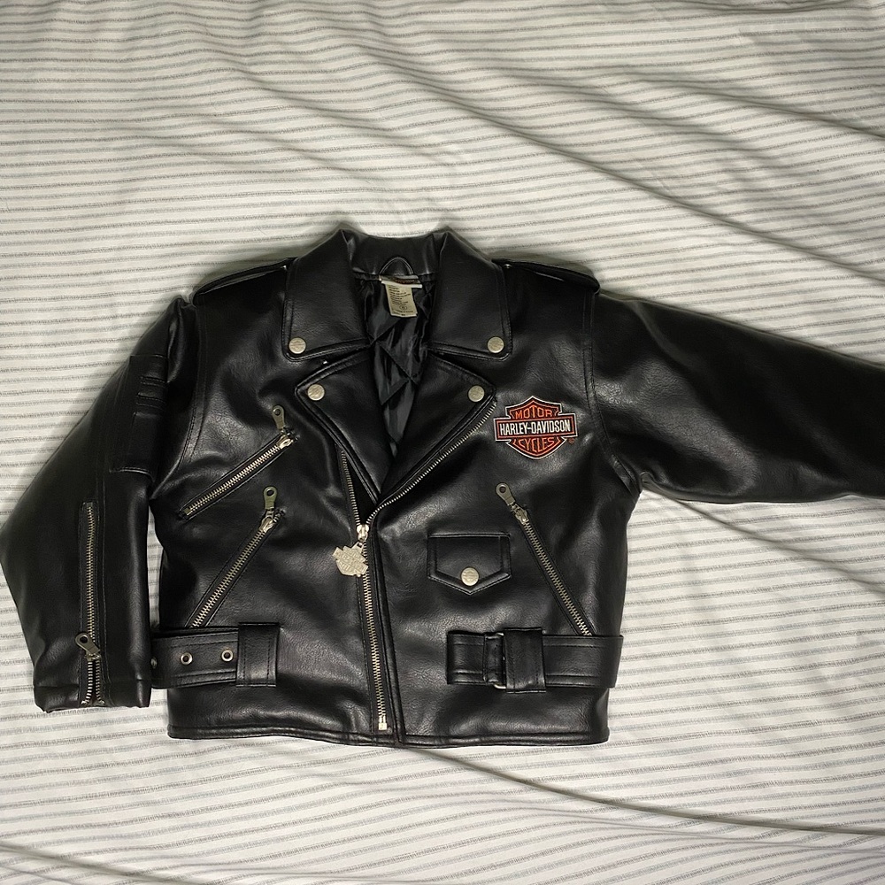 HARLEY DAVIDSON FAUX LEATHER JACKET